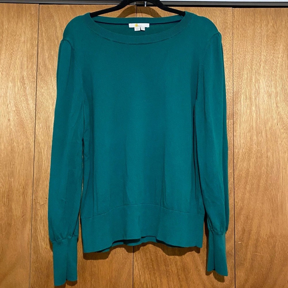 Boden Wool/ Cotton Blend Sweater Size 18